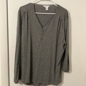 Gray Women's Top